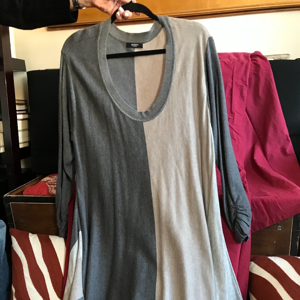ALFANI COLORBLOCK TUNIC/DRESS 2X NWOT